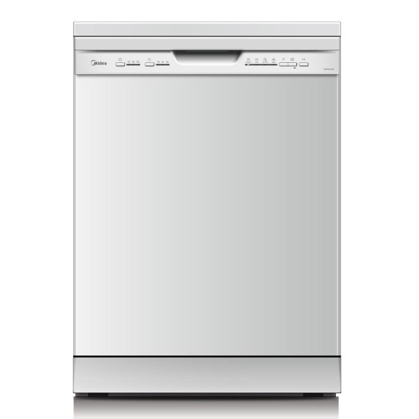 Midea Free Standing, 12 Settings, 6 Programs, Energy Saving A+Wqp12-5203-W