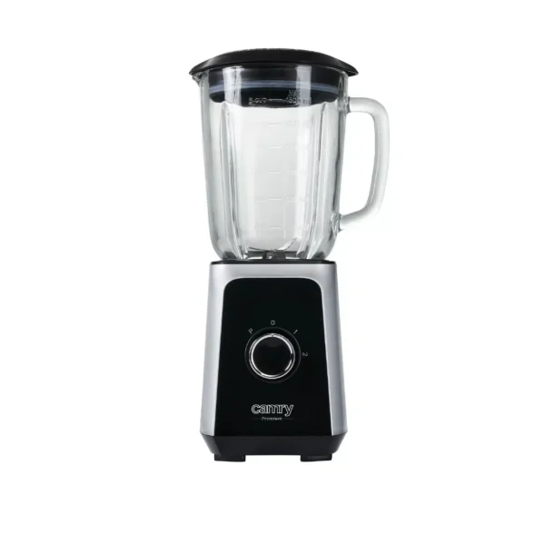 Camry Blender Glass jar 1,5L Stainless steel blades Ice crush function Pulse function 2 speed settings