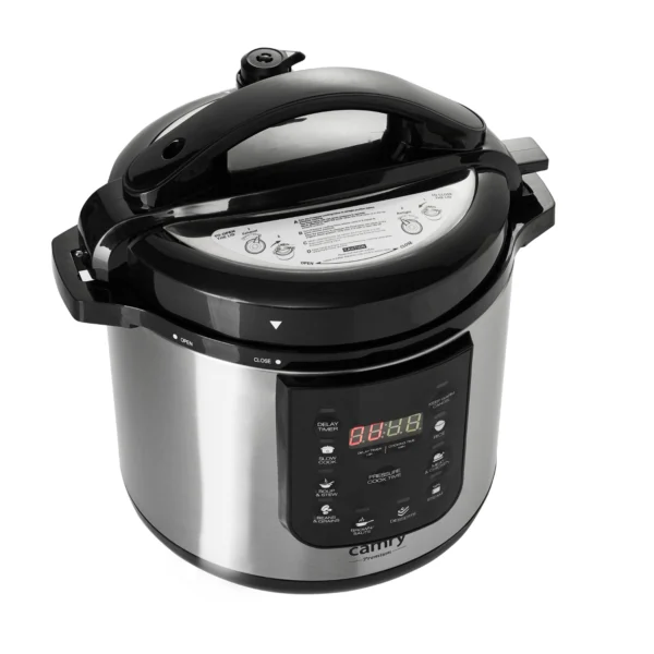 Camry Pressure Cooker 8 Predefined Programs 1500W 6L Stainless Steel