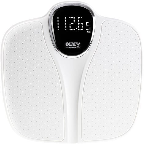 Camry Personal Scale Capacity: 180kg/400lb Division: 50g/0.1lb Display: LCD