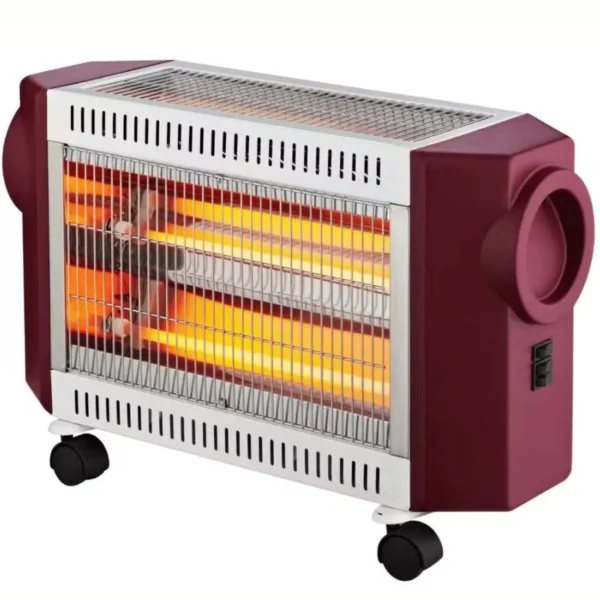 Camry Electric Heater 2000W 3 Front +1 on Top Quartz Tubes