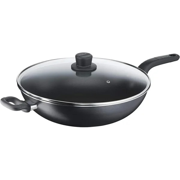 Tefal B5039296 Cook Easy Wokpan 36 + Glass Lid