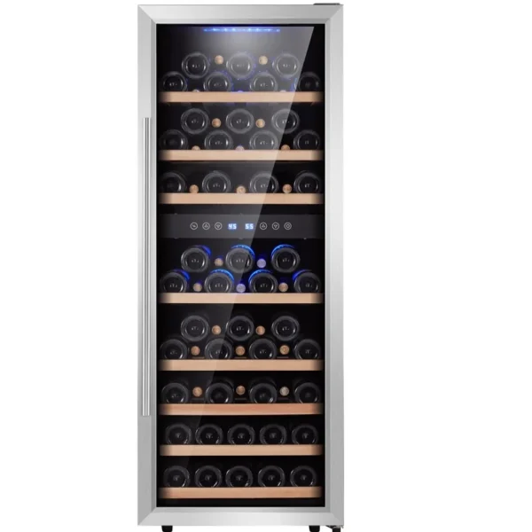 Carillo CROW73SDZ dual-zone wine cooler 73 Bottles