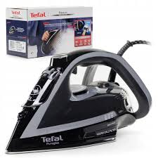 Tefal Puregliss FV8062 Steam Iron – 3000W / Black & Silver
