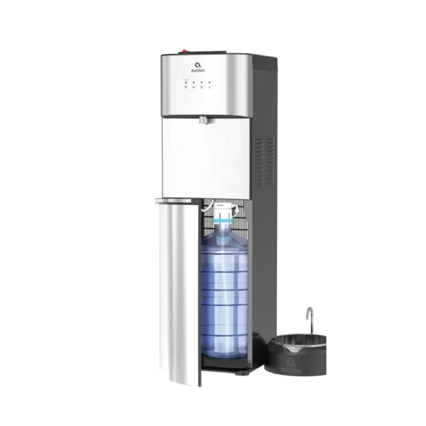 General Plus Water Dispenser Bottom Load Silver