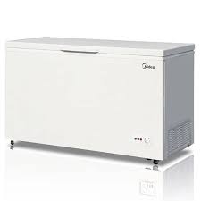 Midea Chest Freezer Double Door, Net 418 L, 14.8 Cu.ft. HS-543C