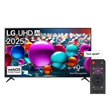 LG 43 Inch UHD AI UA85 4K Smart TV AI Magic remote HDR10 WebOS25 2025
