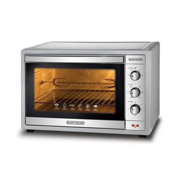 Black+Decker Electric Oven 2200W Max Power Capacity 70L
