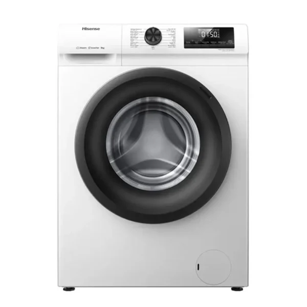 Hisense WFQP8012W/S Front Load Washing Machine 8 KG